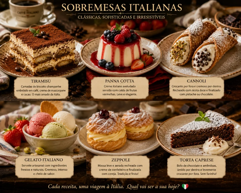 Sobremesas Italianas