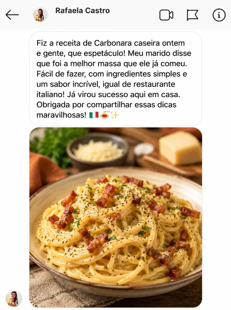 Depoimento Rafaela Castro